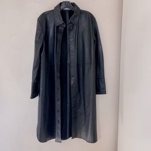 Zara Leather Overshirt size S